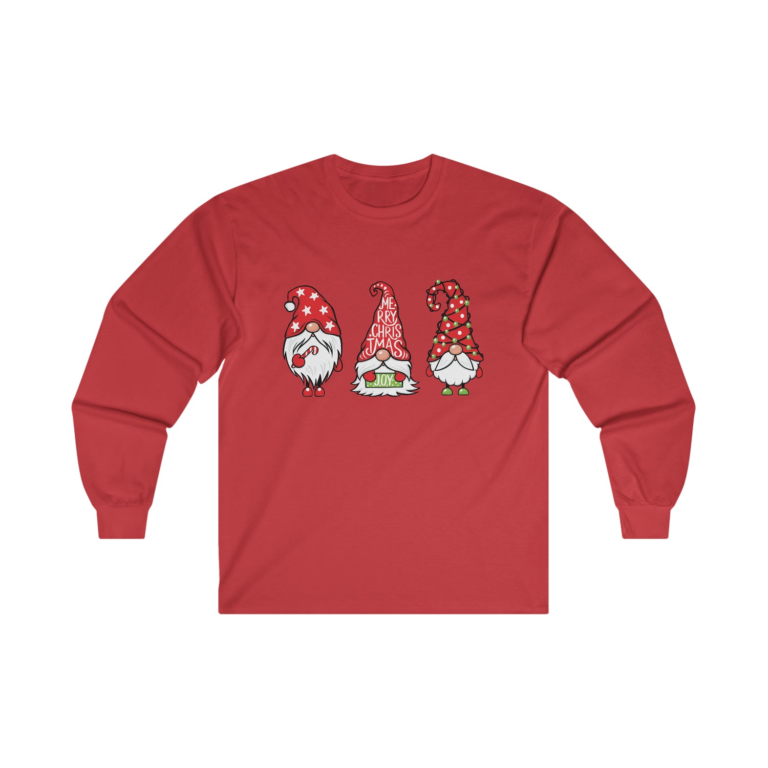 Holiday Gnomes Long Sleeve Tee